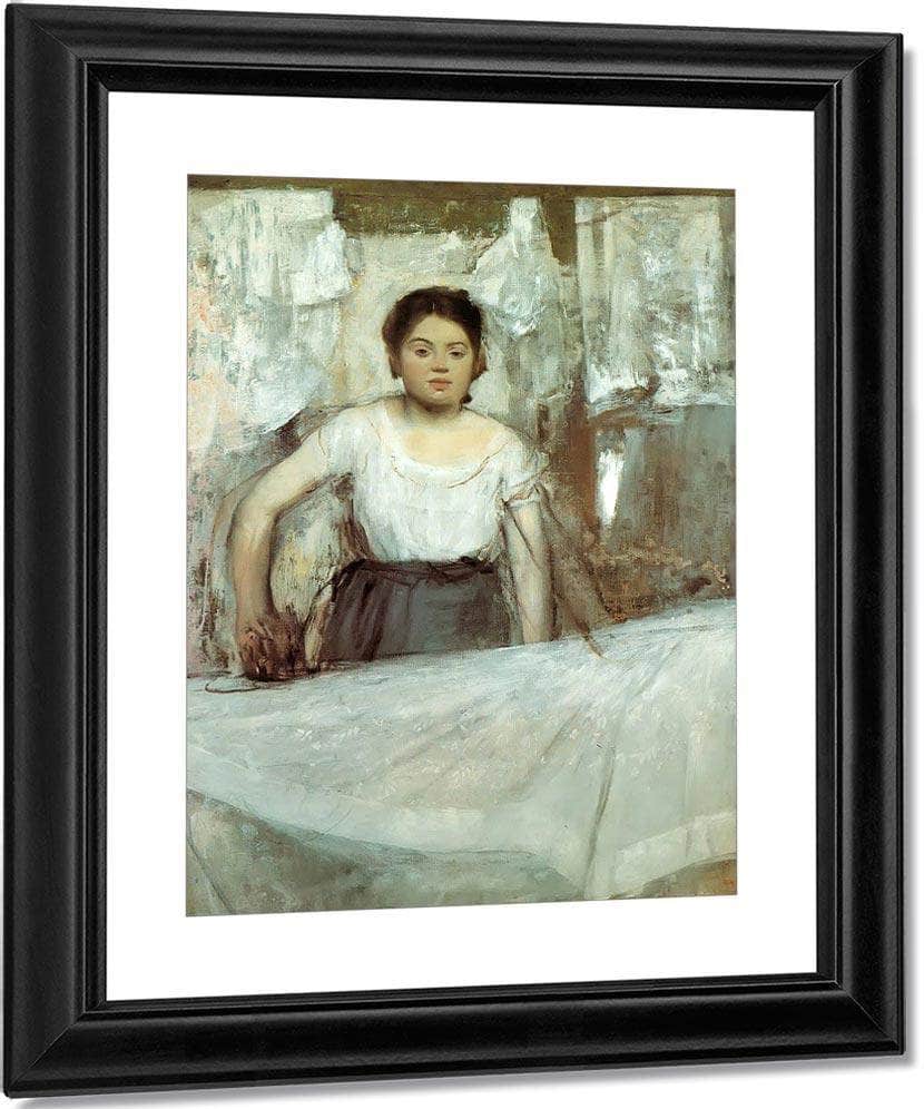 Woman Ironing By Edgar Degas By 01 Fine Art Print
