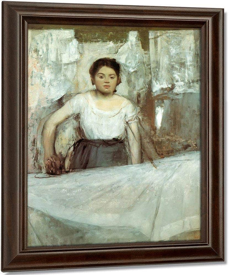 Woman Ironing By Edgar Degas By 01 Fine Art Print