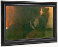 Woman Near The Fire, 1897 1898 By Gustav Klimt Fine Art Print