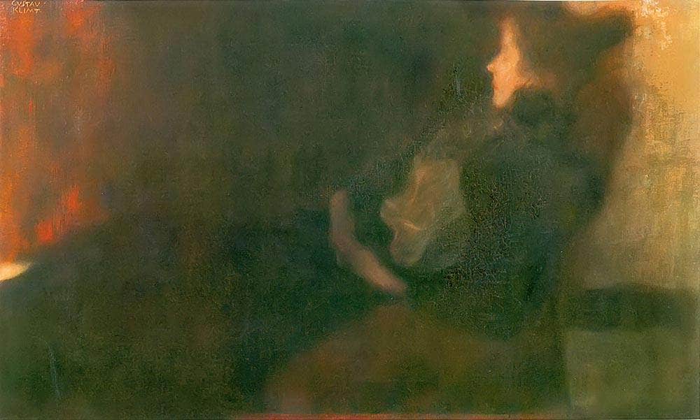Woman Near The Fire, 1897 1898 By Gustav Klimt Fine Art Print