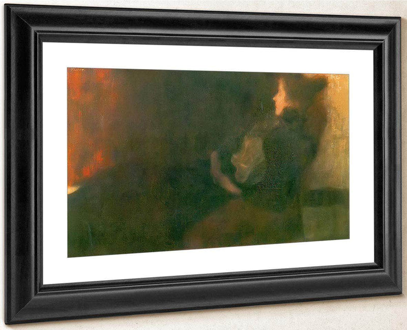 Woman Near The Fire, 1897 1898 By Gustav Klimt Fine Art Print