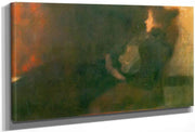 Woman Near The Fire, 1897 1898 By Gustav Klimt Fine Art Print