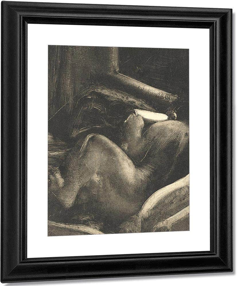 Woman Reading In A Garden By Mary Cassatt Fine Art Print