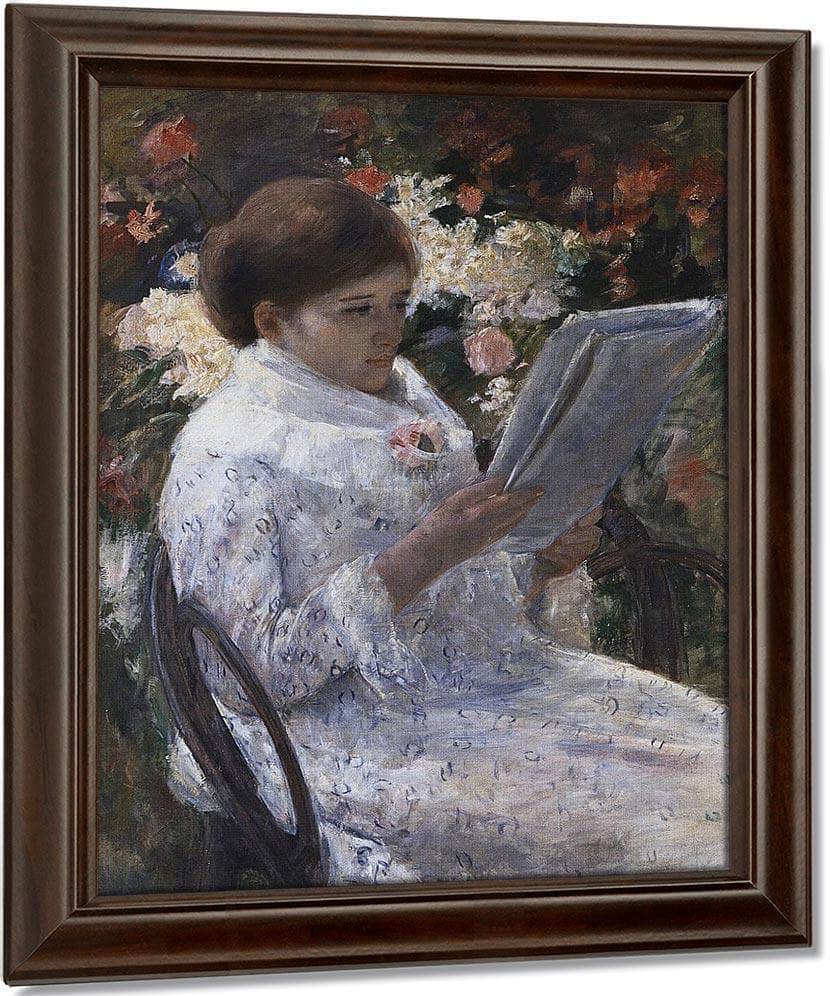 Woman Reading (Liseuse) By Edgar Degas Fine Art Print