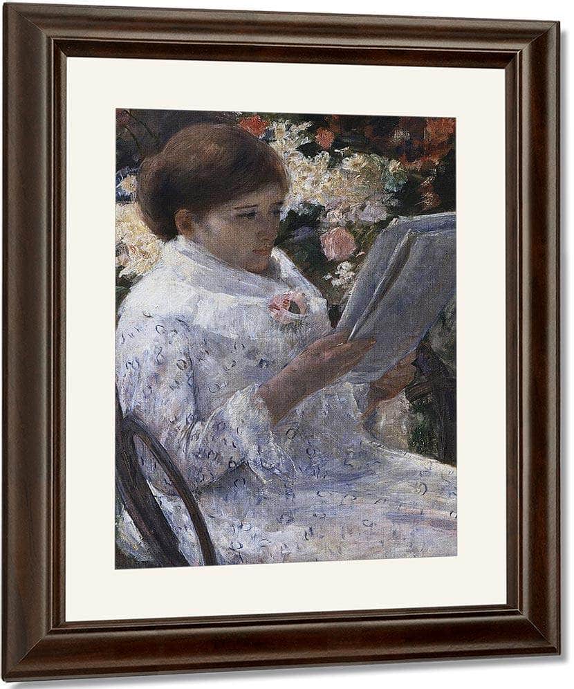 Woman Reading (Liseuse) By Edgar Degas Fine Art Print