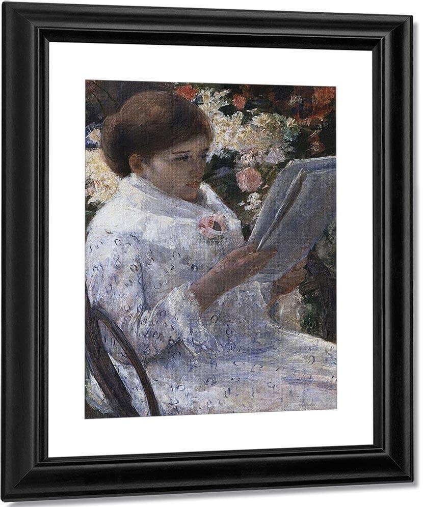 Woman Reading (Liseuse) By Edgar Degas Fine Art Print