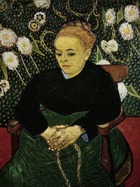 Woman Rocking A Cradle (Augustine Roulin) By Vincent Van Gogh Fine Art Print