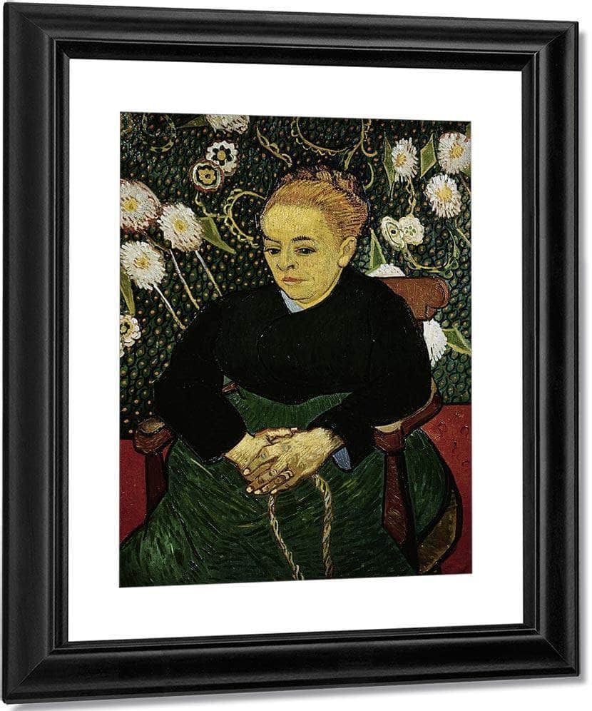 Woman Rocking A Cradle (Augustine Roulin) By Vincent Van Gogh Fine Art Print