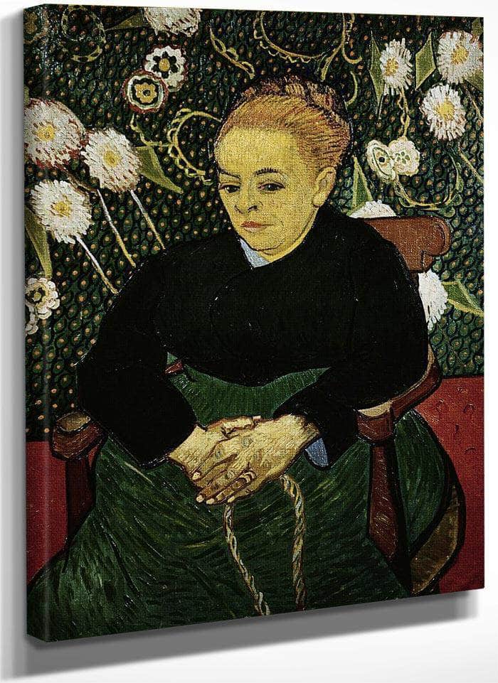 Woman Rocking A Cradle (Augustine Roulin) By Vincent Van Gogh Fine Art Print