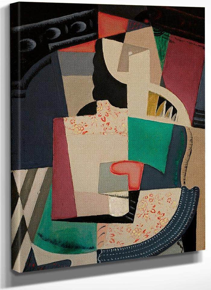 Woman Seated 1917 By Maria Blanchard Fine Art Print