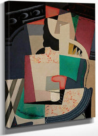 Woman Seated 1917 By Maria Blanchard Fine Art Print