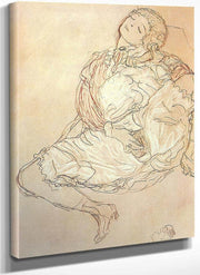 Woman Seated With Open Thighs, 1916 By Gustav Klimt Fine Art Print