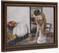Woman Undressing By Pierre Bonnard Fine Art Print