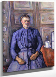Woman With A Coffee Pot By Paul Cezanne Fine Art Print