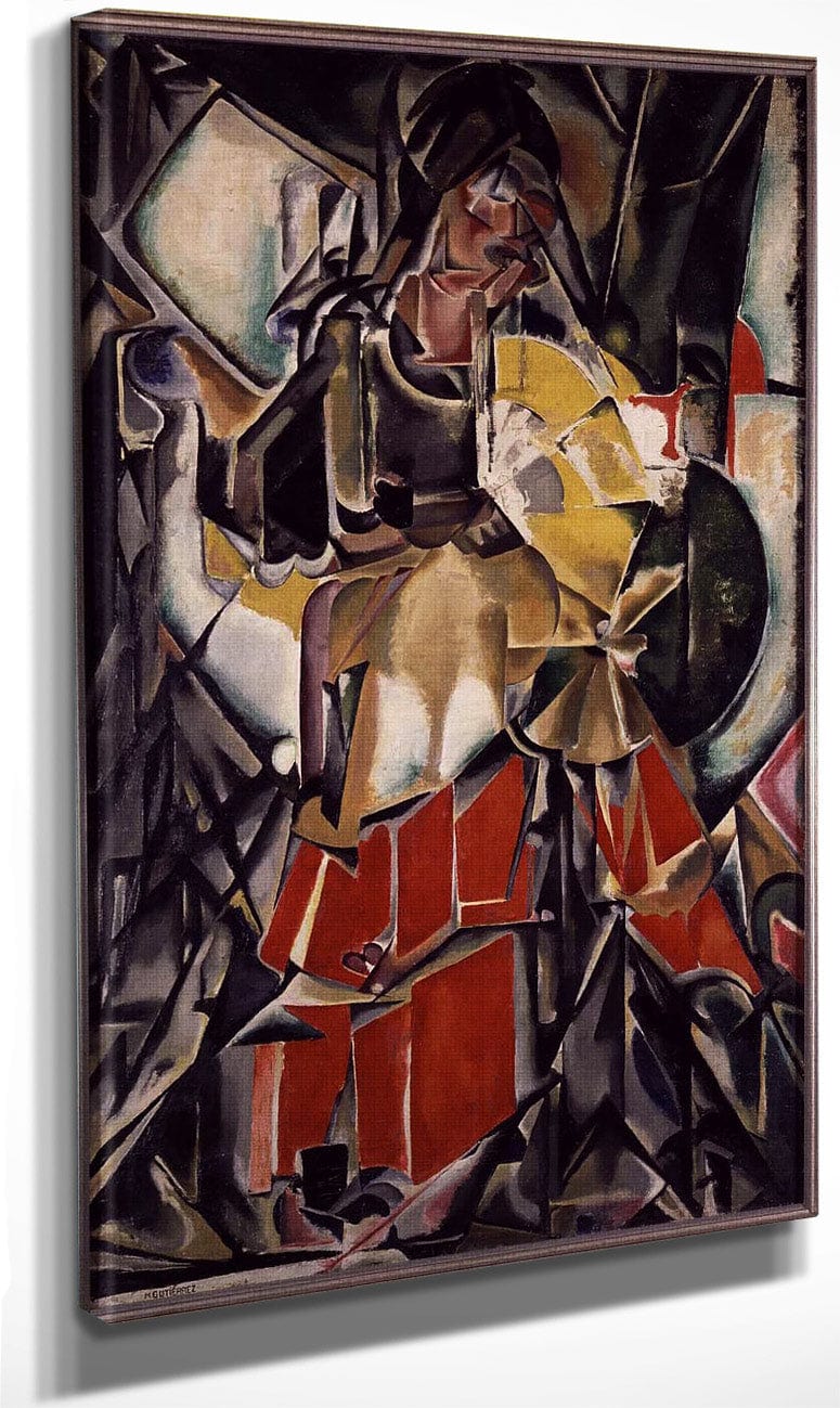 Woman With A Fan 1916 By Maria Blanchard Fine Art Print