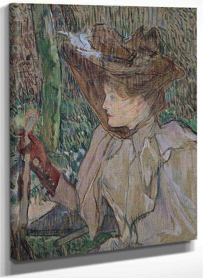 Woman With Gloves By Henri Marie Raymond De Toulouse Lautrec Monfa Fine Art Print