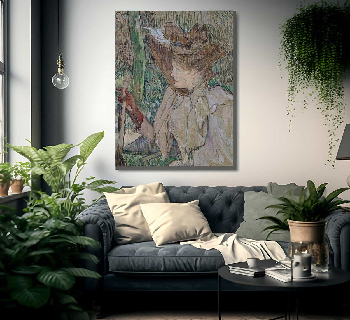 Woman With Gloves By Henri Marie Raymond De Toulouse Lautrec Monfa Fine Art Print