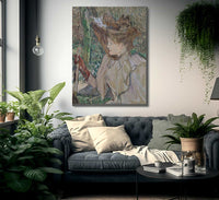 Woman With Gloves By Henri Marie Raymond De Toulouse Lautrec Monfa Fine Art Print