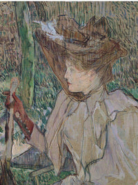 Woman With Gloves By Henri Marie Raymond De Toulouse Lautrec Monfa Fine Art Print