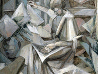 Woman With Phlox 1910 By Albert Gleizes Fine Art Print