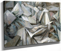 Woman With Phlox 1910 By Albert Gleizes Fine Art Print