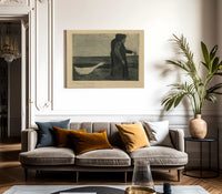 Woman With The Goose By Paula Modersohn Becker Fine Art Print