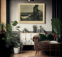 Woman With The Goose By Paula Modersohn Becker Fine Art Print