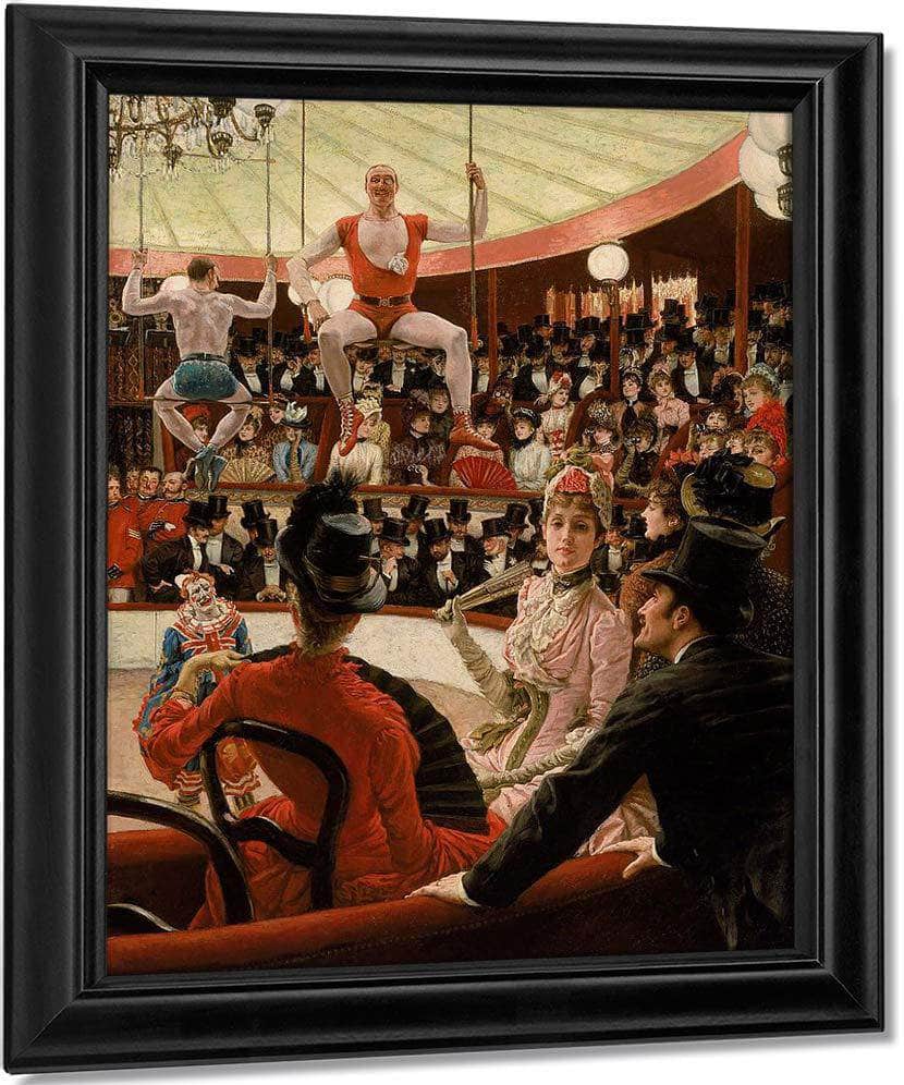 Women Of Paris The Circus Lover By James Tissot Fine Art Print
