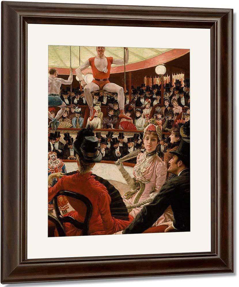 Women Of Paris The Circus Lover By James Tissot Fine Art Print