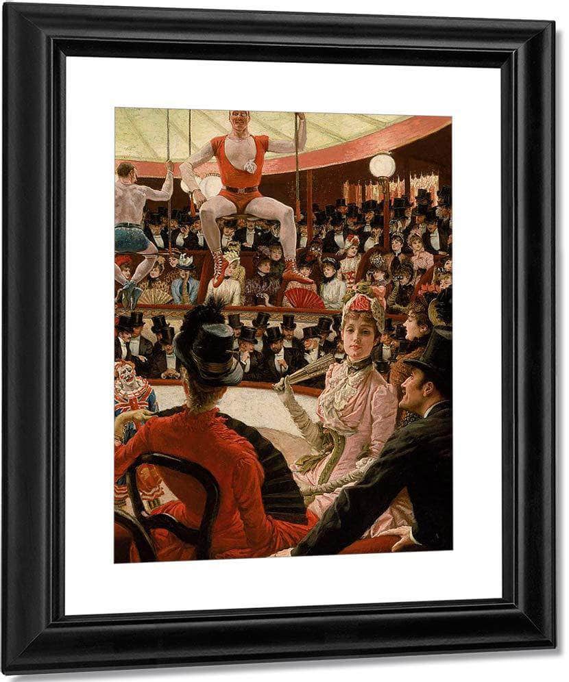 Women Of Paris The Circus Lover By James Tissot Fine Art Print