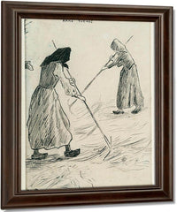 Women With Rakes By Nicolai Astrup Fine Art Print