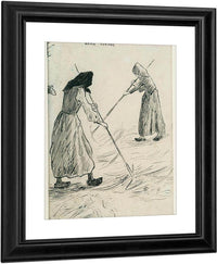 Women With Rakes By Nicolai Astrup Fine Art Print