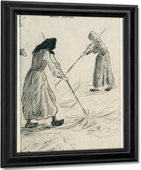 Women With Rakes By Nicolai Astrup Fine Art Print