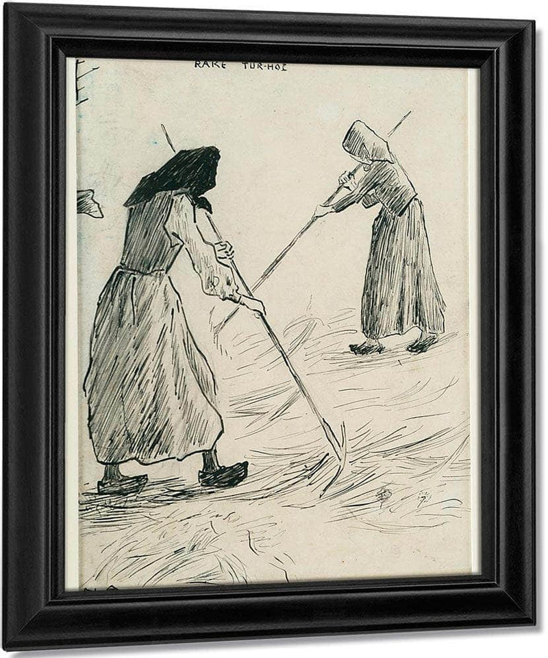 Women With Rakes By Nicolai Astrup Fine Art Print