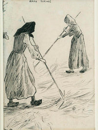 Women With Rakes By Nicolai Astrup Fine Art Print