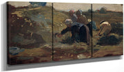 Women Working In A Field By Winslow Homer Fine Art Print