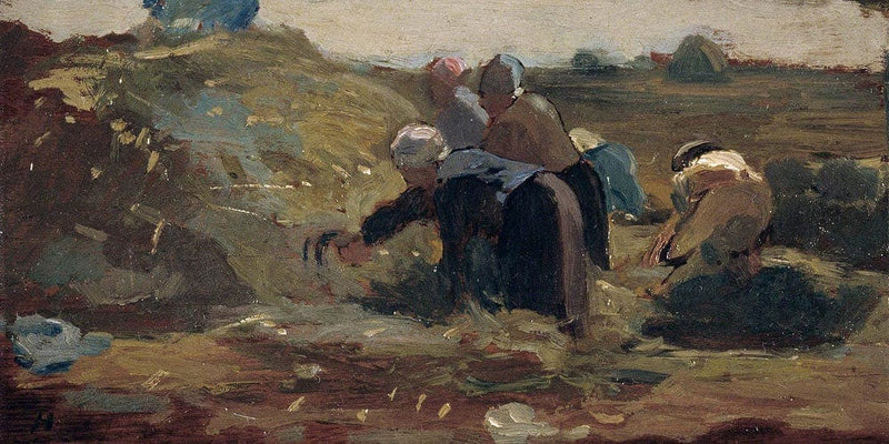 Women Working In A Field By Winslow Homer Fine Art Print