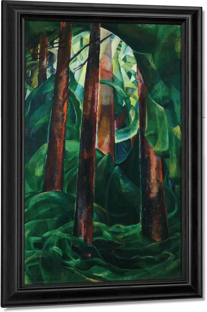 Wood Interior By Emily Carr Fine Art Print