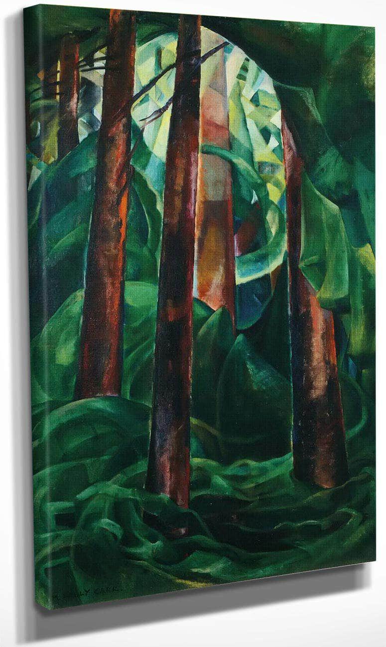 Wood Interior By Emily Carr Fine Art Print