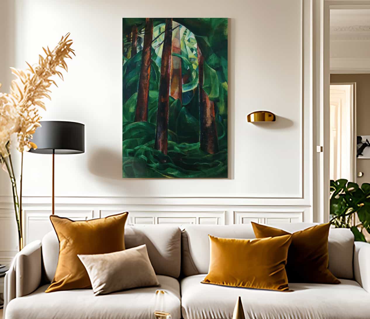 Wood Interior By Emily Carr Fine Art Print