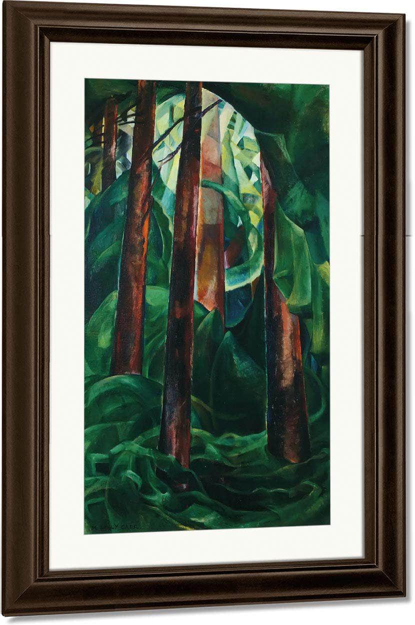 Wood Interior By Emily Carr Fine Art Print