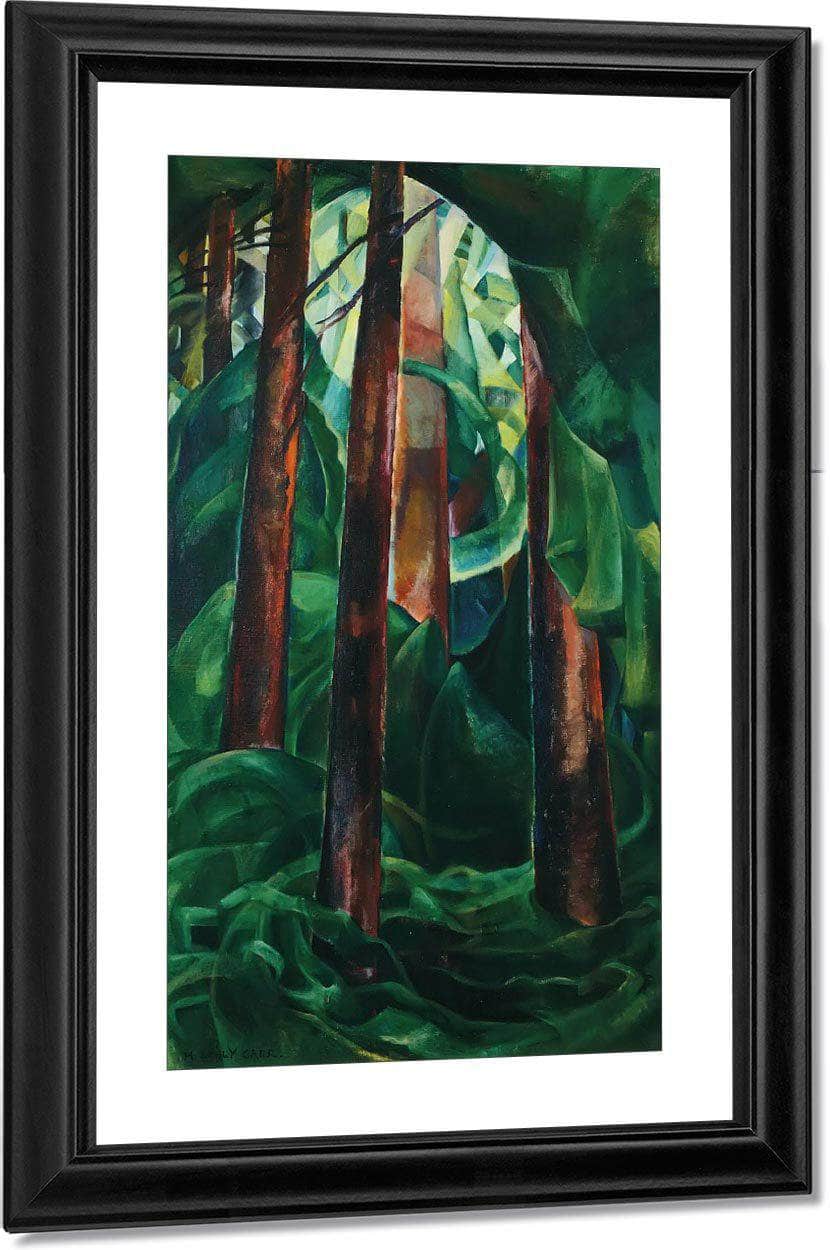 Wood Interior By Emily Carr Fine Art Print