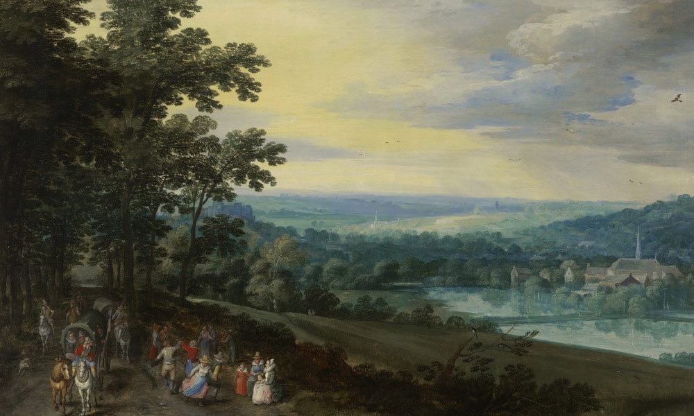 Woodland Fair By Jan Brueghel The Elder Fine Art Print