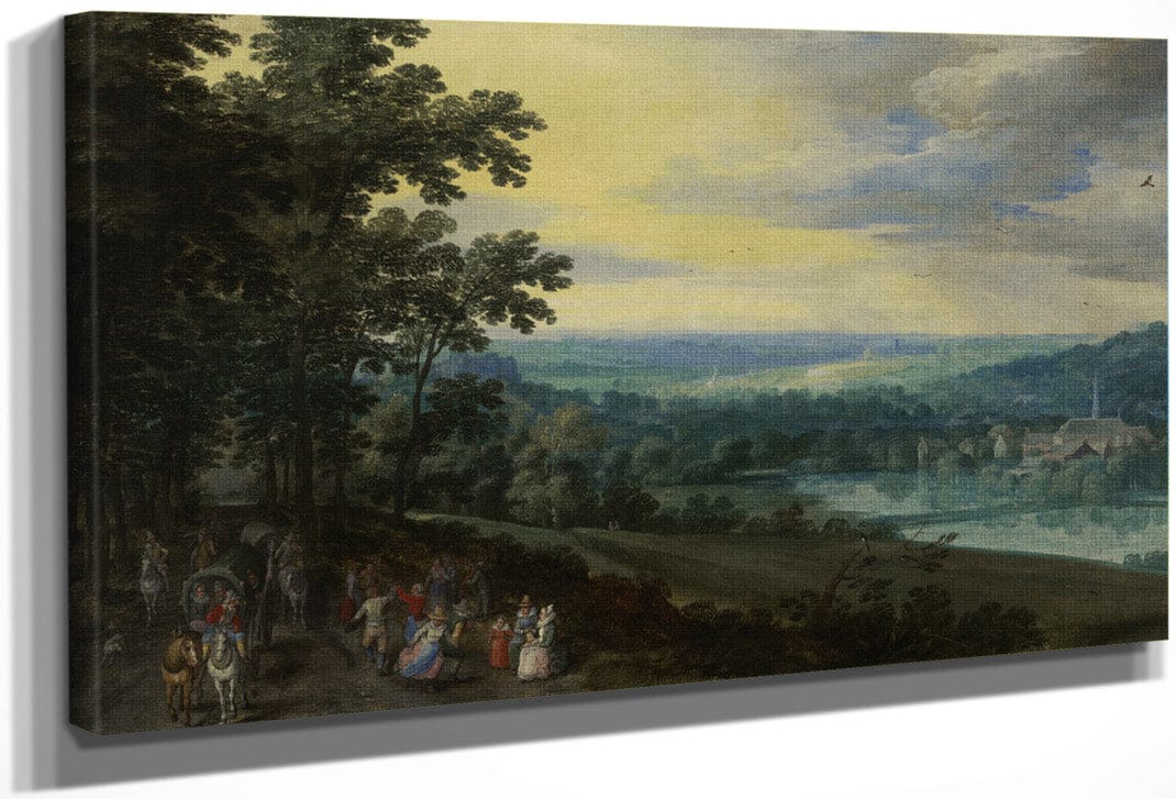 Woodland Fair By Jan Brueghel The Elder Fine Art Print