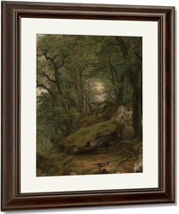 Woodland Interior By Asher B Durand Fine Art Print