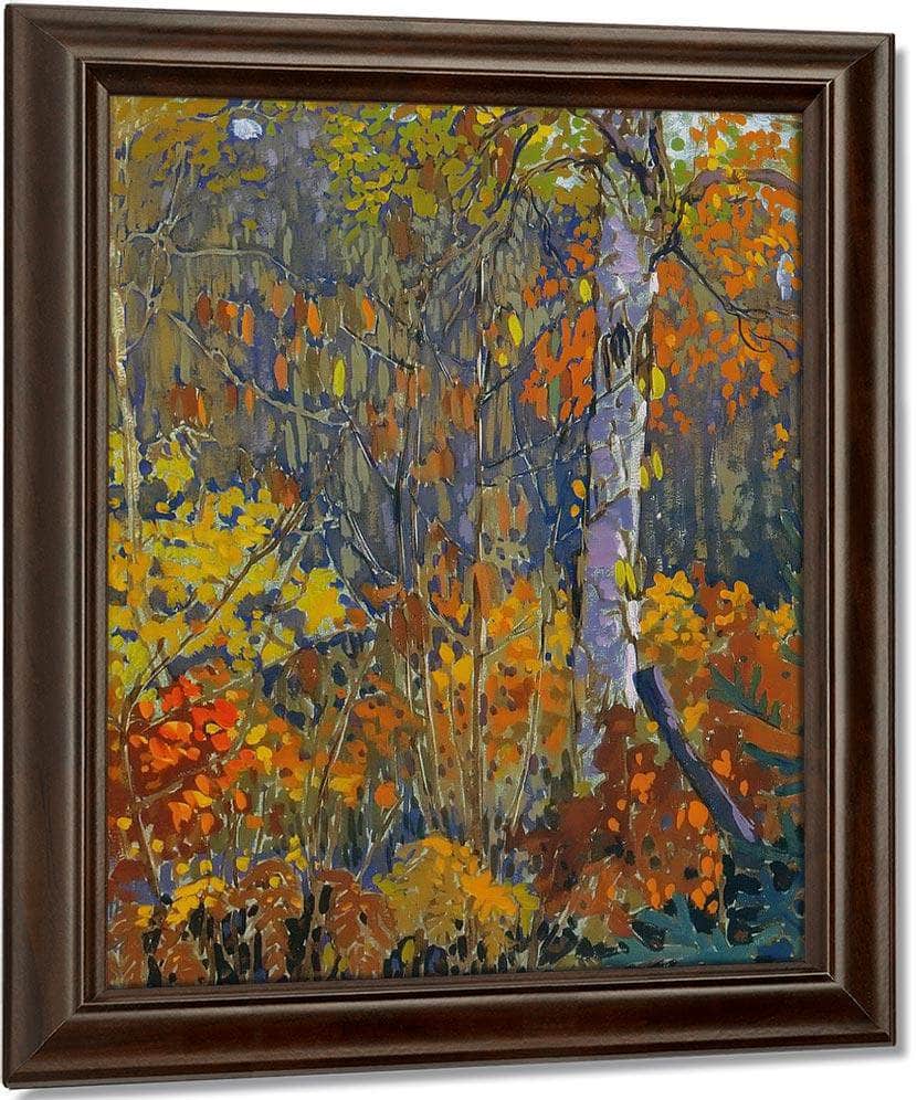 Woodland Taperstry By Frank Johnston Fine Art Print