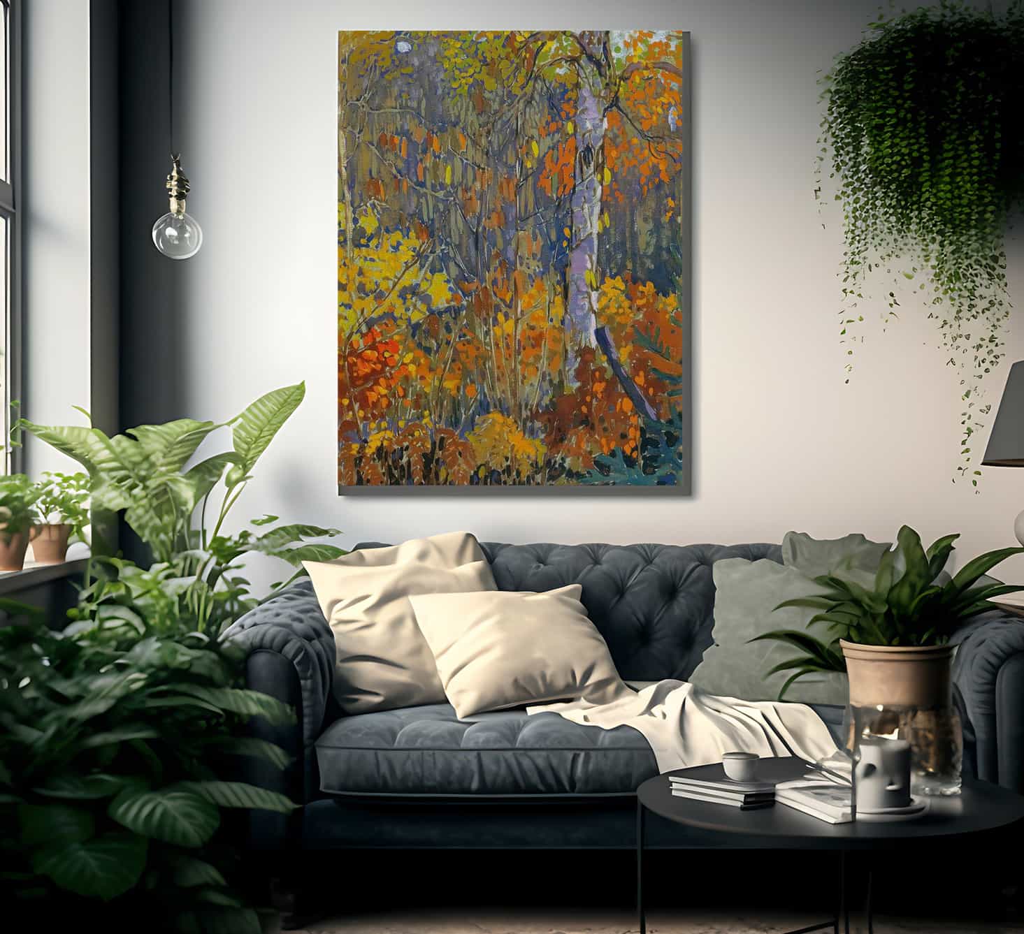 Woodland Taperstry By Frank Johnston Fine Art Print