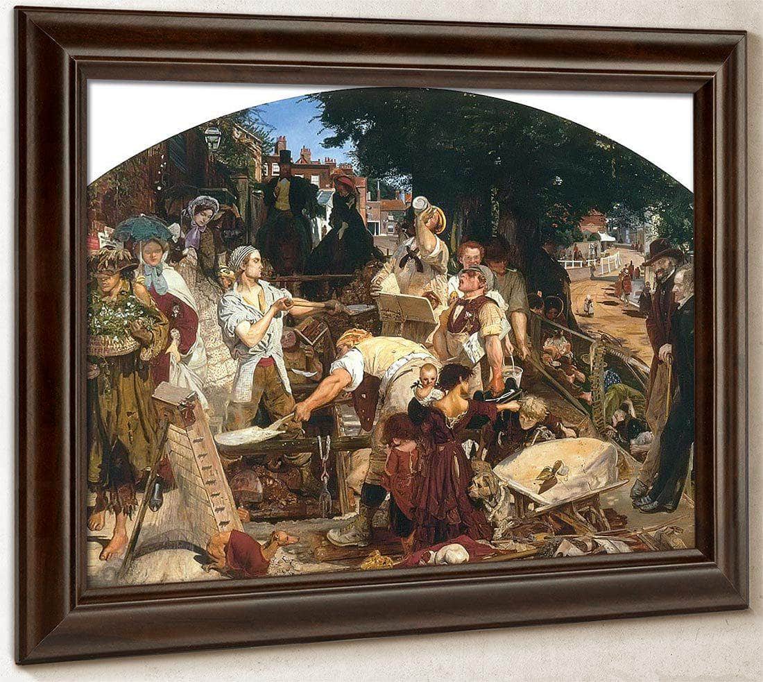 Work By Ford Madox Brown Fine Art Print