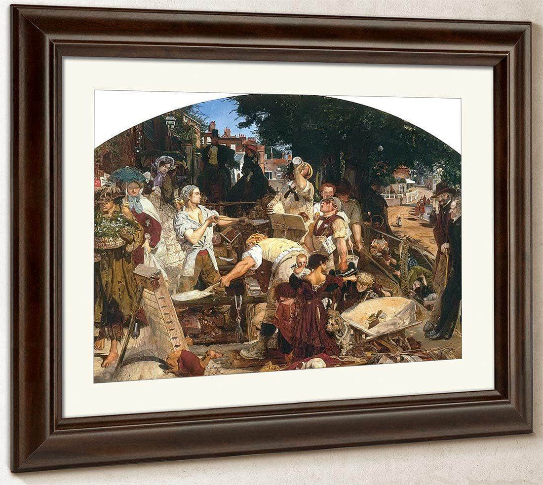 Work By Ford Madox Brown Fine Art Print