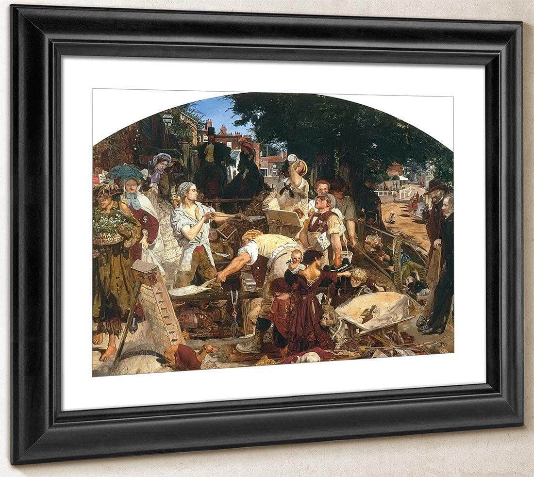 Work By Ford Madox Brown Fine Art Print